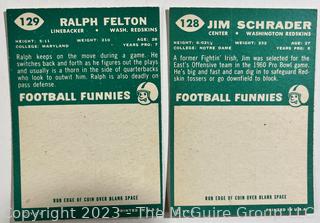 Sports Cards: Football: (18) Topps 1960 Football Card lot: