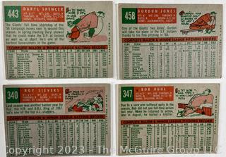 Sports Cards: Baseball: 25 Topps Cards Circa Early 1960's