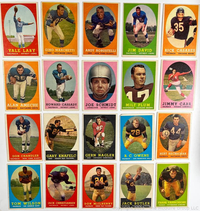 NFL Football Cards Sport Collectorfootball Collector Vintage 