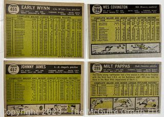 Sports Cards: Baseball: 25 1961 Topps; Hodges, Kubek, Fox, Wynn, Burgess, Covington et al