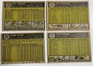 Sports Cards: Baseball: 25 1961 Topps; Hodges, Kubek, Fox, Wynn, Burgess, Covington et al