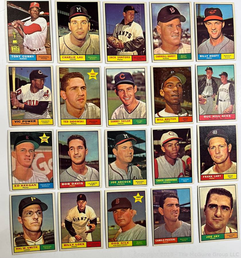 Sold at Auction: Estate Baseball Card Lot - 1960's Topps