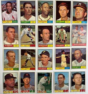 Sports Cards: Baseball: 20 Topps Cards Circa Early 1960's