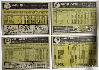 Sports Cards: Baseball: 20 Topps Cards Circa Early 1960's