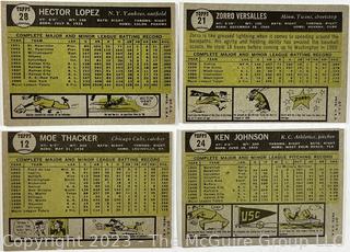 Sports Cards: Baseball: 20 Topps Cards Circa Early 1960's