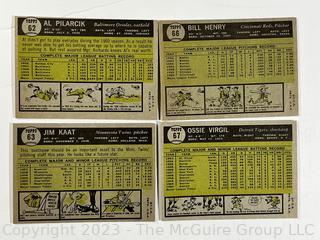 Sports Cards: Baseball: 20 Topps Cards Circa Early 1960's