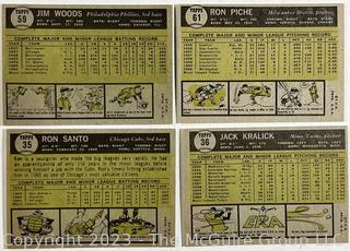 Sports Cards: Baseball: 20 Topps Cards Circa Early 1960's