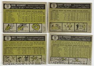 Sports Cards: Baseball: 20 Topps Cards Circa Early 1960's