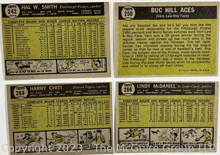 Sports Cards: Baseball: Topps Cards Baseball: 16 1961 Topps Card Lot: Buc Hill Aces; Rookies; Lindy McDaniel et al