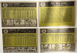 Sports Cards: Baseball: Topps Cards Baseball: 16 1961 Topps Card Lot: Buc Hill Aces; Rookies; Lindy McDaniel et al