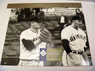 Original photographic print 11 x 14" by renowned sports photographer Art Rickerby of SF Giants Jack Sanford