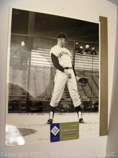 Original photographic print 11 x 14" by renowned sports photographer Art Rickerby of SF Giants Harvey Kuenn