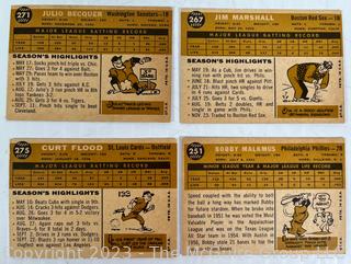 Sports Cards: Baseball: 18 Topps Cards Circa Early 1960's