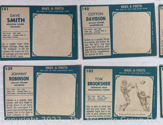 1961 Topps Football 17 Cards: Pete Retzlaff; Wren et al