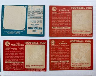 Topps Football 18 card lot: Ollie Matson et al