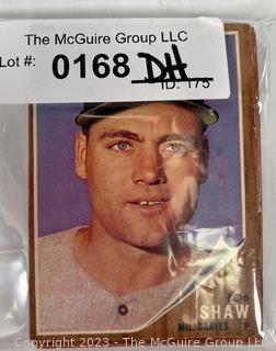 1962 Topps baseball card lot (18): Bob Skinner; Bill Skowron, et al