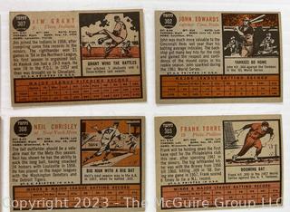 1962 Topps Baseball 18 Card lot: Louis Apericio; Galen Cisco; Al Dark; Ozzie Virgil et al