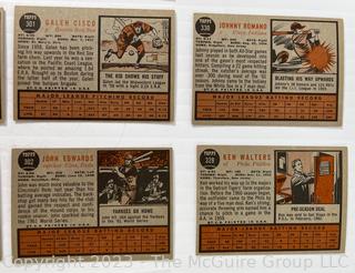 1962 Topps Baseball 18 Card lot: Louis Apericio; Galen Cisco; Al Dark; Ozzie Virgil et al