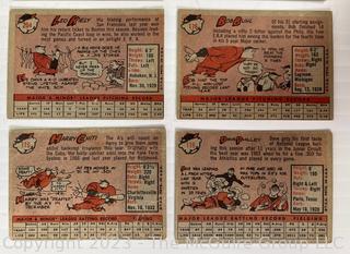 1958 Topps Baseball lot of 6 cards