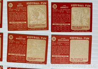 1957 and 1958 Topps 30 Card NFL lot: Ollie Matson; Ted Marchibroda, Zeke Bradkowski