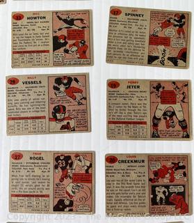 1957 and 1958 Topps 30 Card NFL lot: Ollie Matson; Ted Marchibroda, Zeke Bradkowski