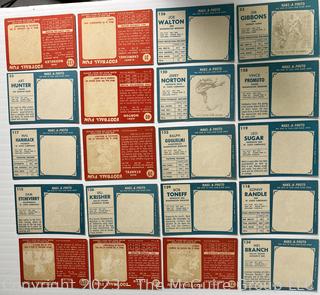 1958 & 1961 Topps 20 Football card lot: Jerry Norton, Mel Branch et al