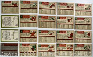 1959 Topps Baseball 20 card lot: Joe Jay, Ray Boone, Ron Klein et al