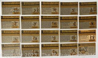 1960 Topps Baseball 20 card lot: lots of stars- Don Larsen; Haddix; Newcombe; Perry; Jones et al