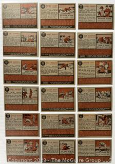 Sports Cards: Baseball: 18 Trading Cards Circa 1960 including Hector Lopez, Dick Schofield, Claude Osteen, Jim Gilliam and Clete Boyer