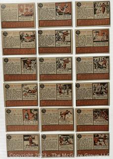 1962 Topps Baseball 18 Cards: Roger Craig; Frank Howard et al