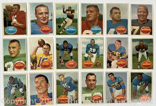 1960 Topps Football card lot 18: Bobby Mitchell et al