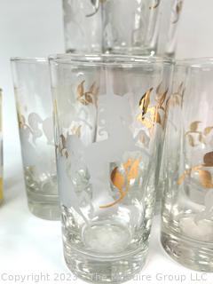 Group of Mid Century Drinking Glasses and Tumblers.