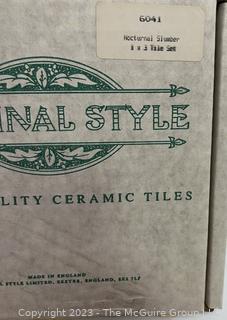 Nocturnal 3-Tile Set by Original Style New in Box