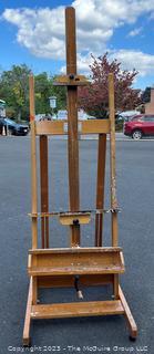 Anco Bilt Large Studio Crank Easel.  28" x  35" x  88"