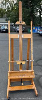 Anco Bilt Large Studio Crank Easel.  28" x  35" x  88"