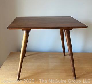 Mid Century Modern End Table. Measures 24w x 16d x 19.5"h