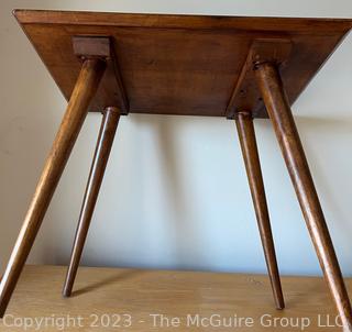 Mid Century Modern End Table. Measures 24w x 16d x 19.5"h