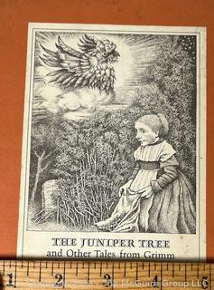 Two (2) Volume Set of The Juniper Tree And Other Tales by Grimm by Lore Segal, Illustrated by  Maurice Sendak in Slip Cover, 1974