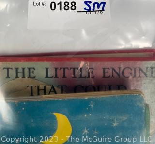 Five (5) Vintage Children's Books Including the Little Engine That Could