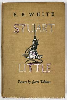 Four (4) Vintage Children's Books Including Stuart Little and Mary Poppins