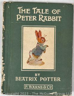 Five (5) Vintage Children's Books Including Beatrix Potter.