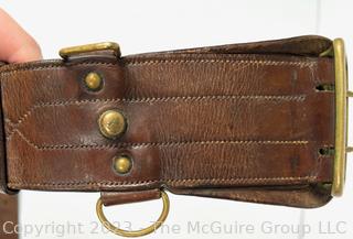 Two (2) Leather Handbags and Belt