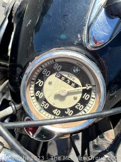 1960 R26 BMW Motorcycle SN 369958  Odometer Reads 6563KM