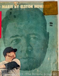 1962, VOL.1, NO. 1 Home-Run Hitters Magazine with New York Yankees Mickey Mantle and Roger Maris on the Cover 