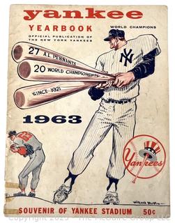 1965 New York Yankees Official Yearbook, Souvenir of Yankee Stadium