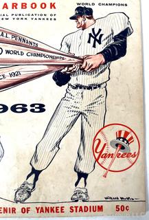 1965 New York Yankees Official Yearbook, Souvenir of Yankee Stadium