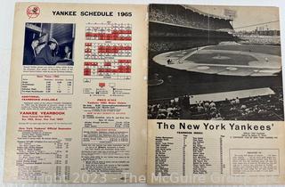 1965 Revised New York Yankees Year Book