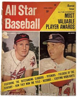 1965 All Star Baseball Magazine