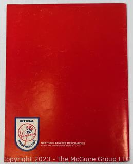 1978 Official New York Yankees Merchandise Catalog with Team Photo