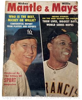 1962 Sport Magazine Special Issue on Mantle and Mays